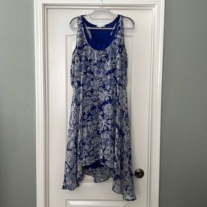 Cabi floral dress -L